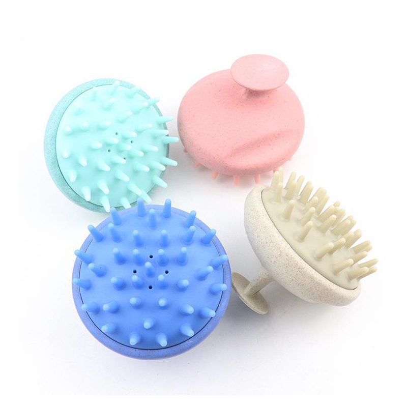 Pet Bath Brushes Massage Shampoo Dispenser