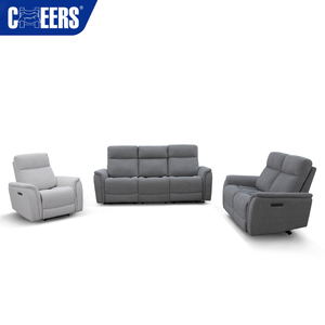 MANWAH CHEERS Nouveau Canapé Inclinable Électrique en Tissu 3+2 Places à Fonction Zéro-Friction pour Salon - Product Image 2