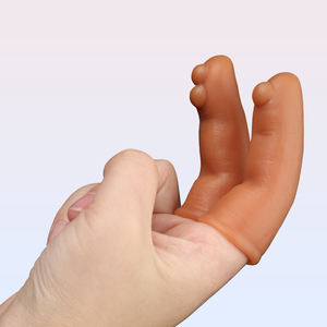 Vinger Mouw Seksspeeltjes Vloeibare Siliconen G Spot En Clitorale Stimulatie Koppels Delen Flirten Plagend Sm Spelen Erotische Massage - Product Image 1