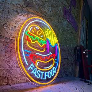 Enseignes néon LED personnalisées étanches IP67 avec garantie de 2 ans, construction en cristal pour bars, animaleries, lieux événementiels - Directement des usines du Guangdong - Product Image 1