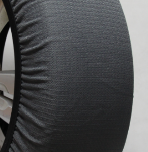 Chaussettes de neige de la série Jacquard en polyester, tissu antidérapant, chaînes à neige textiles - Product Image 2