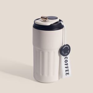 Hot Sale Battery Powered Intelligent Temperature Display Stainless Steel Double Wall Vacuum Insulated Eco-Friendly 15oz <b>Coffee</b> - Product Image 5