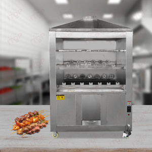 Máquina de Barbacoa Brasileña Rodizio de Acero Inoxidable 220V, Barbacoa de Carbón, Condición: Nueva, IT-BBS-C1, Barbacoa de Carbón de Acero Inoxidable G - Product Image 1