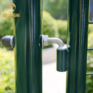 Porte de jardin à une feuille de tuyau rond de 1000 mm x 1000 mm avec serrure - Product Image 3