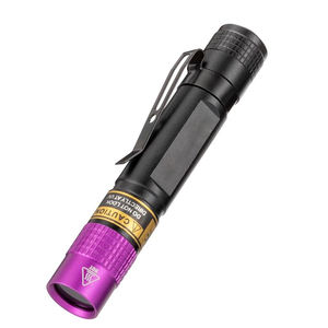 Vente en gros de lampe torche de poche EDC en aluminium étanche IP68 avec logo personnalisé UV01, lampe torche USB industrielle, LED UV 365nm - Product Image 1