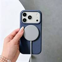 Coque de téléphone en silicone fabriquée en France pour smartphones Android, fine, avec bobine de charge magnétique sans fil et ports découpés avec précision