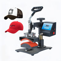 Presse à chaud pivotante 8x15cm pour casquettes, directement de l'usine, pour impression de logos sur chapeaux, équipement de sublimation personnalisée pour casquettes