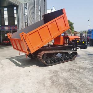 Chinese *mini <b>Dumper</b> Crawler New Transporter Truck 2 Emission Left Steering <b>Tracked</b> - Product Image 4