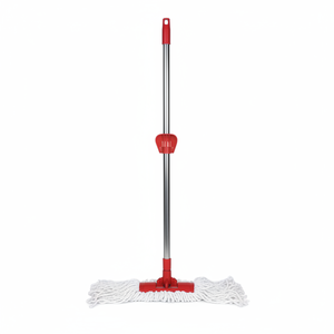 Gizmop Mopa Húmeda de 200 g con Cabezal de Microfibra, Autoescurrible, Palo de Acero Inoxidable, Absorción Rápida, para Suelos de Parqué, Antibacteriana - Product Image 2