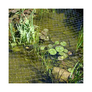 Filet de protection tricoté anti-oiseau pour étang, filet de protection pour les feuilles et les prédateurs, 5 m