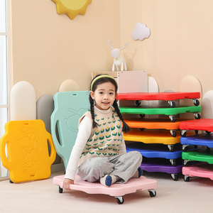 Hot Bán Chất Lượng Cao Cân Bằng Đào Tạo Đồ Chơi Trẻ Em Xe Tay Ga Hội Đồng Quản Trị Với 4 Bánh Xe An Toàn Giáo Dục Hội Đồng Quản Trị An Toàn Nhựa Bé Xe Tay Ga - Product Image 1