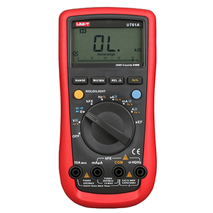 UNI-T UT61 ซีรีส์ มัลติมิเตอร์แบบดิจิตอล หน้าจอขนาดใหญ่พิเศษ รุ่น UT61A UT61B UT61C UT61E - Product Image 1