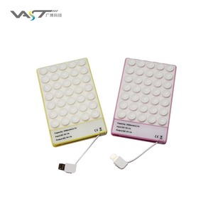 Shenzhen Ultra mince <span class=keywords><strong>carte</strong></span> de crédit banque d'alimentation portable 2500 mah colorée faite sur commande de logo d'impression - Product Image 6