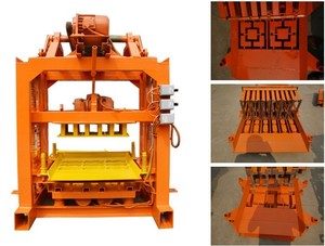Equipo de Fabricación de Ladrillos Entrabados y Bloques Huecos <span class=keywords><strong>El</strong></span>éctrico de Alta Resistencia QT4-40 de Shandong Huatong - Product Image 4