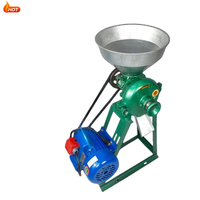 Moulin à grains électrique commercial humide et sec : Machine à moudre le maïs, le blé, le riz, la farine, le café, les épices et le broyeur d'aliments