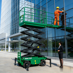 Aerial Work High Equipment Electric man <b>Small</b> Scissor Hydraulic Table Lift Platform - Product Image 5