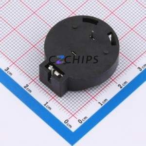 BS-24-A5AJ010 Button & Strip Battery Connector Through hole Component THT Connector Battery Holder CR2450 Phosphor Bronze Nickel - Product Image 2