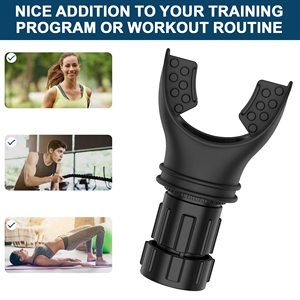 Dispositivo de Exercício Pulmonar para Melhorar o Desempenho Atlético, Treinador de Respiração com Resistência Ajustável - Product Image 4