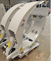 Nuevo Abrazadera de Rodillos para Montacargas de Servicio Pesado, Accesorios para Montacargas, Capacidad de 2000 kg, Altura de 840 mm, 1 Año de Garantía, Manipulación de Pulpa en Puerto