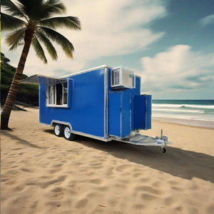 Remolque de alimentos con contenedor, sistema de elevación hidráulica, remolque de alimentos para una fácil carga en estacionamientos y espacios reducidos - Product Image 2