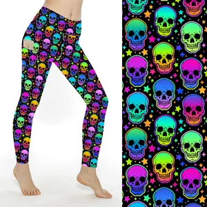 Cool Wholesale skull leggings In Any Size And Style 