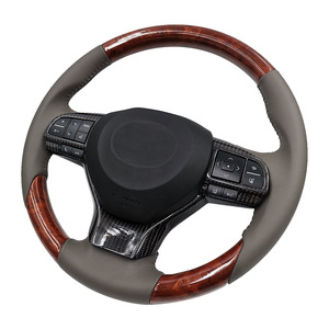 Lexus Carbon Fiber Steering <b>Wheel</b> Cover 4-<b>Spoke</b> Luxury Style With Multi Function Buttons For Lexus Models - Product Image 4