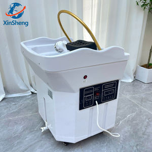 Kopf Spa Bett Wasser therapie Shampoo Bett <span class=keywords><strong>Thai</strong></span> beleuchtet <span class=keywords><strong>Massage</strong></span> Shampoo Bett Haar Wasser Spa mit Wasser zirkulation und Dampf garer - Product Image 3