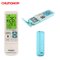 Télécommande de climatiseur manuelle, étanche, avec écran LCD, universelle, AC 5000-en-1, utilisation mondiale, certifiée CE, avec minuterie