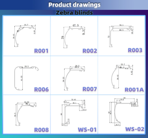 이중 트랙 레일 천장 커튼 천장 장착 커튼 봉 트랙 병원용 이중 트랙 커튼 레일 커튼 트랙 - Product Image 5