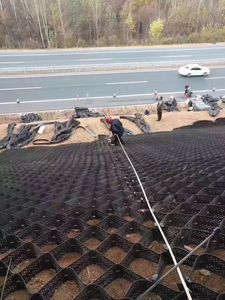 Geocell — support <span class=keywords><strong>de</strong></span> charge geocell en hdpe, support <span class=keywords><strong>de</strong></span> charge souple, stabilisation du <span class=keywords><strong>gravier</strong></span> terrestre - Product Image 5