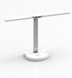 2025 mới bàn đèn điều khiển cảm ứng với chủ bút có thể điều chỉnh đôi <span class=keywords><strong>LED</strong></span> đầu USB bảng đèn tay cử chỉ cảm biến ánh sáng ban đêm - Product Image 2