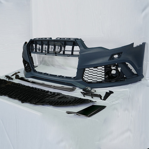 Spedizione gratuita 2016 <span class=keywords><strong>auto</strong></span>-Kit corpo paraurti anteriore 2018 <span class=keywords><strong>RS6</strong></span> C7.5 con griglia per Audi A6 S6 C7 2012 2013 2014 2015 - Product Image 5