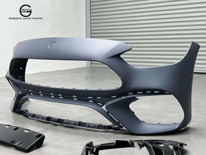 Pièces automobiles pour Mercedes Benz W206 <span class=keywords><strong>c</strong></span>-class facelift C63 <span class=keywords><strong>amg</strong></span> pare-chocs de voiture Grille de voiture C63s <span class=keywords><strong>AMG</strong></span> kits de carrosserie pare-chocs avant W206 - Product Image 4