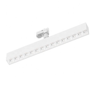 Rail LED, éclairage linéaire sur rail, réflecteur à persiennes, puce SMD 2835, anti-éblouissement, aluminium, 1 circuit et 3 circuits - Product Image 4