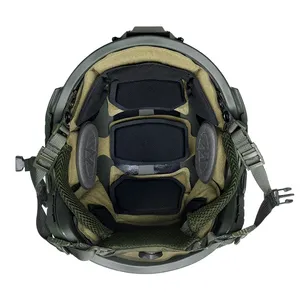 Casco de combate de corte alto REVIXUN Factory FAST SF, casco de equipo táctico protector UHMWPE/aramida