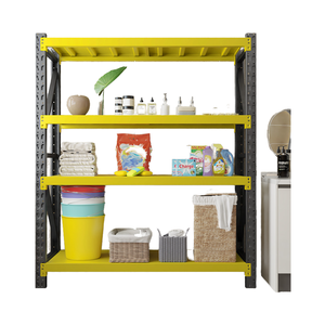 שימוש תעשייתי מחסן מתכת מדפים דיוטי מתכת חובה מדפי יחידה סיטונאית מחיר אחסון מדף עבור מוסך - Product Image 4