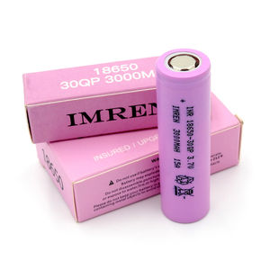 Batterie IMREN <span class=keywords><strong>INR</strong></span> 30QP <span class=keywords><strong>18650</strong></span> 3000mah 3.7v à longue durée de vie pour <span class=keywords><strong>Samsung</strong></span> <span class=keywords><strong>35E</strong></span>, batterie lithium rechargeable - Product Image 2
