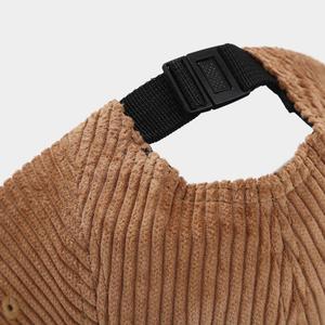 2025 New Arrival Hip Hop Design Wide <b>Flat</b> Bill Vintage Baseball <b>Cap</b> Corduroy Suede Sport Hat for Women <b>Men</b> Fashion Street Dress - Product Image 3