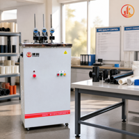 Equipo de Prueba de Punto de Suavidad Vicat HDT, Máquina de Prueba de Temperatura de Deflexión por Calor 300C, 3 Estaciones, Plástico ISO 306 ASTM D1525
