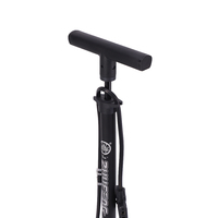 Pompe à air gonflable Portable 160psi poignée en T compresseur d'air de Base pliable gonfleur de pneu de vélo pour valve Schrader Presta Dunlop