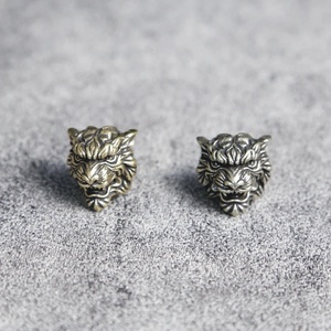 Cuentas de latón Tiger King para cuchillos, accesorios colgantes DIY EDC, herramienta de supervivencia al aire libre, colgantes para cordones tejidos, Fidget Spinners metálicos - Product Image 1