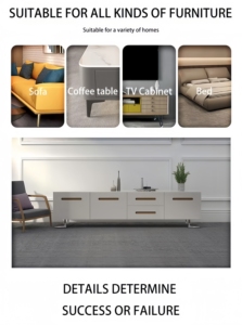 Chất Lượng Cao Đồ Nội Thất Kim Loại Chân Vòng Ống Sofa Chân Gỗ Hạt Sofa Chân Tủ Màu Đen Chân Đồ Nội Thất Chân Cho Phòng Khách - Product Image 5