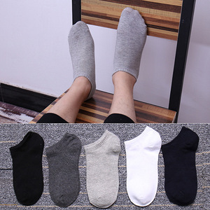 Calcetines <span class=keywords><strong>Uron</strong></span> Custom No Show Calcetines Invisible Hidden Liner Antideslizante Calcetines de algodón de corte bajo - Product Image 3