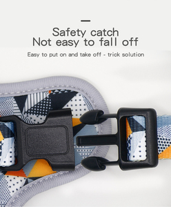 Muker lujo personalizado neopreno poliéster mascota arnés chaqueta ajustable cómodo suministros para mascotas - Product Image 5