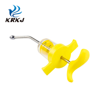 CETTIA KD309 Pistolet à seringue vétérinaire en plastique et acier 5ml 10ml 20ml 30ml pour animaux