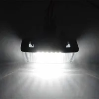Feux de plaque d'immatriculation à LED CanBus pour Toyota Corolla E11 Crown S180 Starlet EP91 Vios Previa ACR50 GSR50 Lampe de plaque d'immatriculation