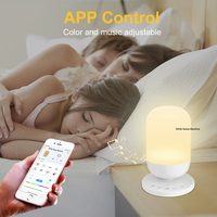 Machine à bruit blanc intelligente pour le sommeil, 34 sons apaisants, contrôle par application, veilleuse, machine à bruit blanc pour adultes, bébés et enfants