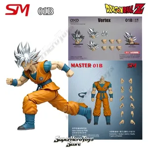 Pre-venta SM Studio DXD Studio MASTER 01A/B Dragon Ultra Instinct Son Goku Plateado Metálico SHF Figura de Acción Coleccionable Regalo - Product Image 3