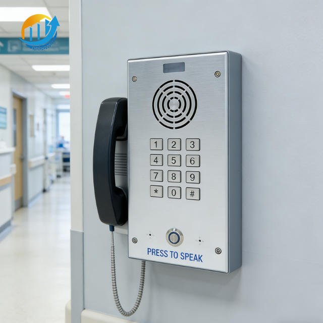 IP Door Phone System with Hotline Wireless Intercom School Intercom Systems Emergency Telephone for Public Service