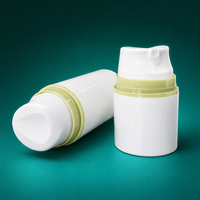 Flacon pompe sans air de luxe pour cosmétiques, 30ml, 50ml, 80ml, 100ml, 120ml, 150ml, 200ml, flacon à vide pour lotion, emballage OEM ODM pour soins de la peau